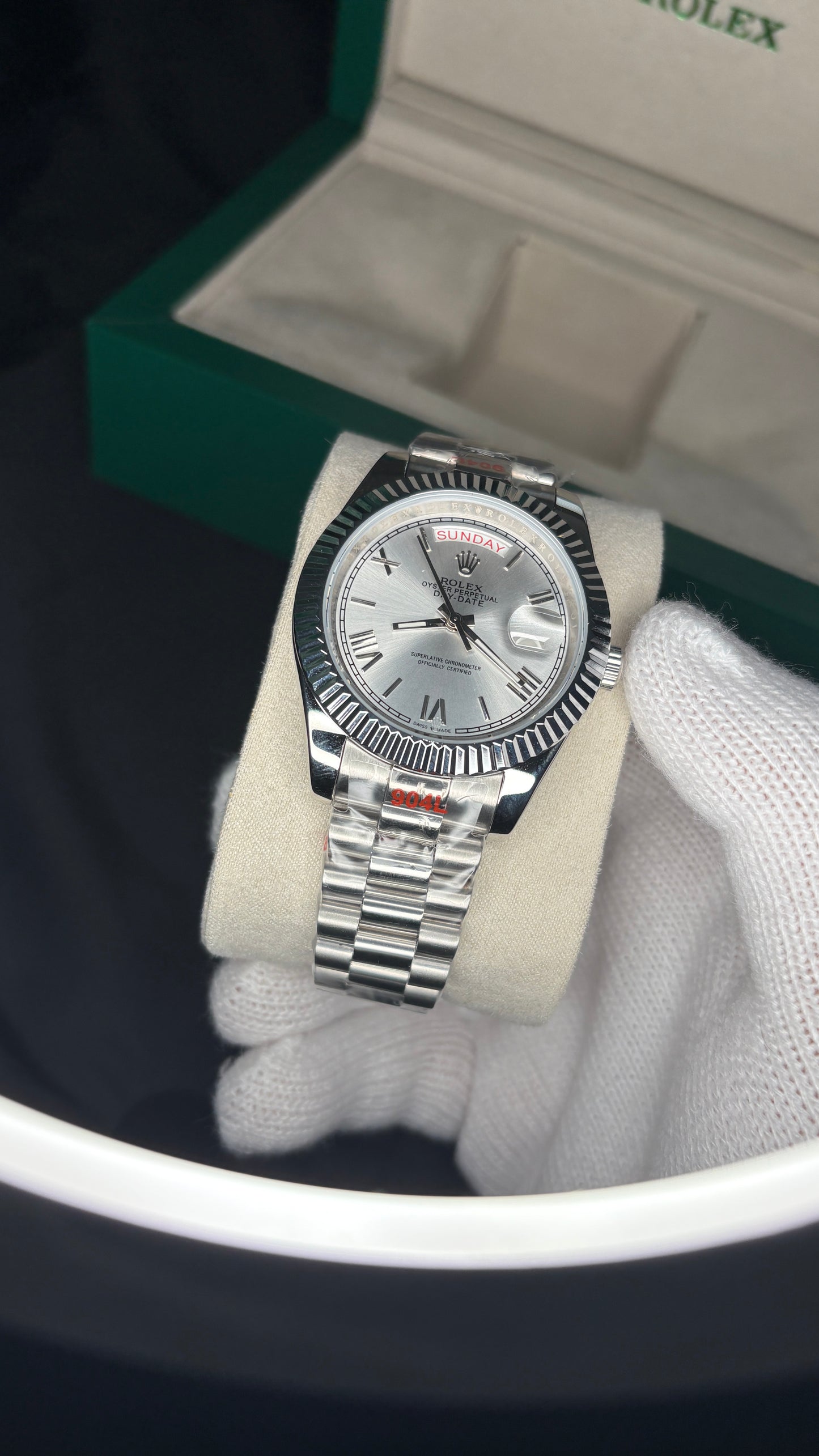 Silver Dial Rolly