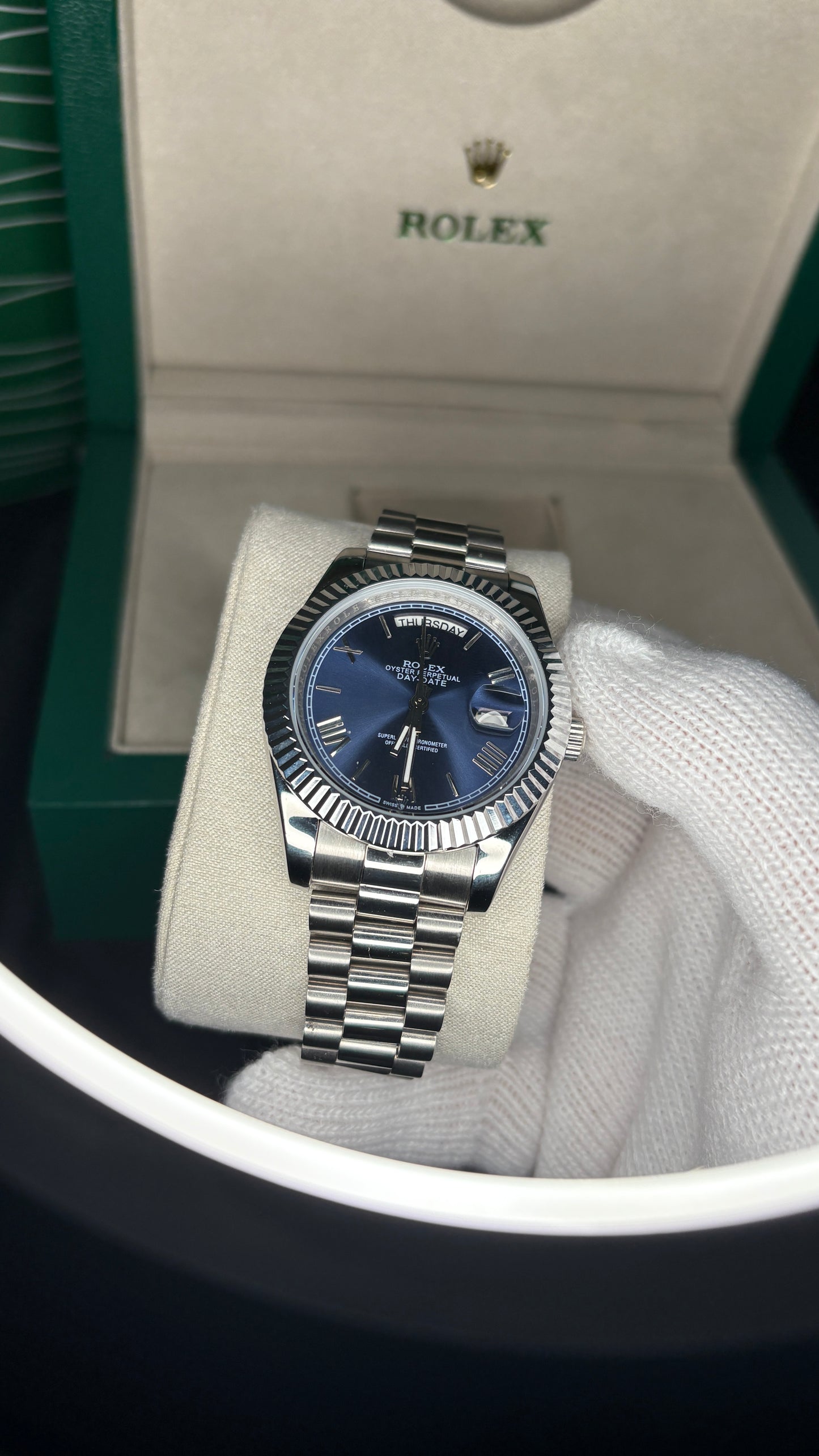 Blue Dial Rolly
